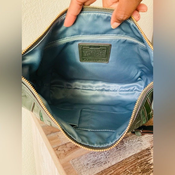 Coach Smooth Leather Crossbody Hobo - Picture 10 of 11